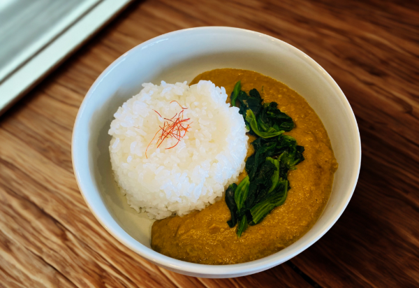 ほうれん草のカレー